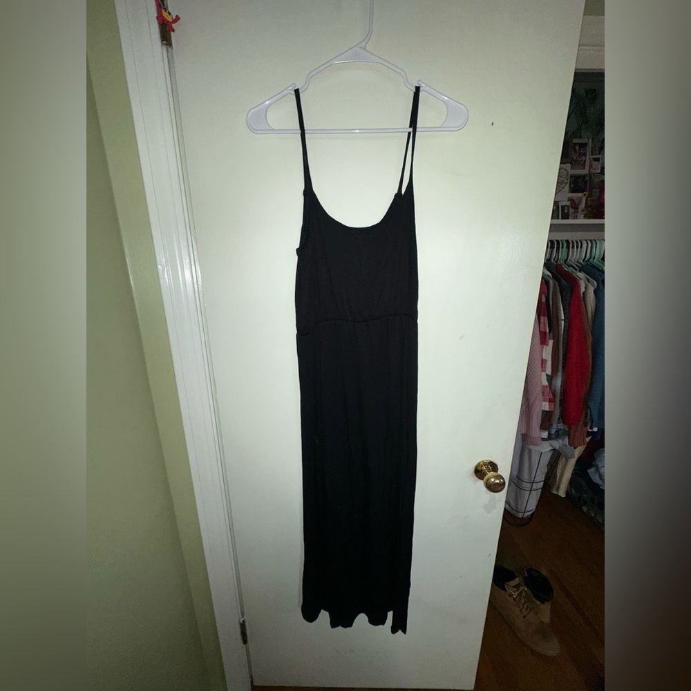 Simple black dress